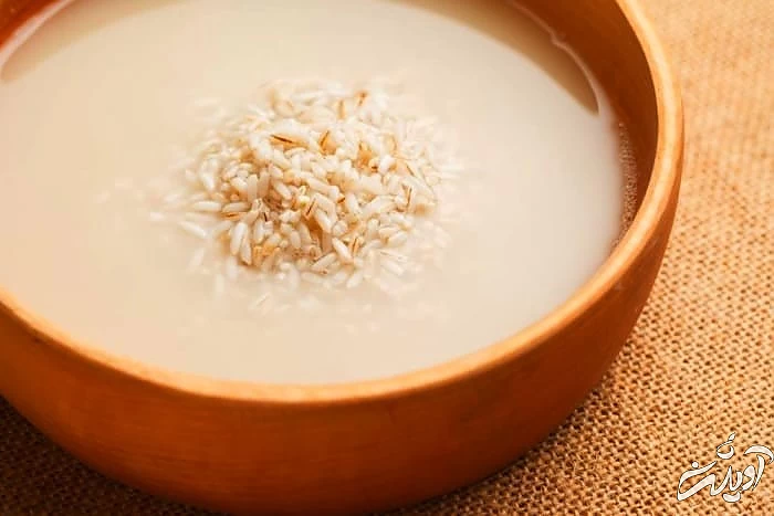 آب برنج برای مو